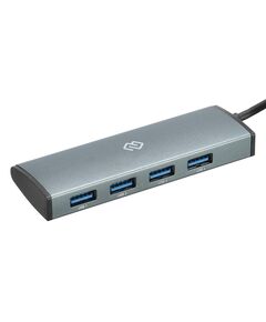 Купить Разветвитель Digma HUB-4U3.0-UC-G 4 порта USB-C, серый, изображение 3 в интернет-магазине Irkshop.ru