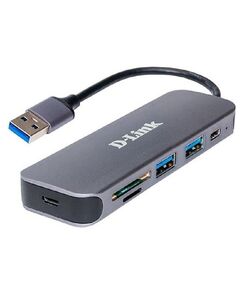 Купить Разветвитель D-link DUB-1325 /A2A 2 порта USB 3.0, серый в интернет-магазине Irkshop.ru