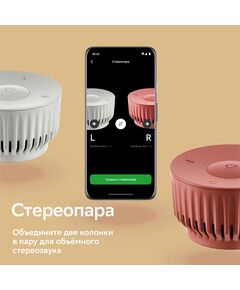 Купить Умная колонка Sber Boom Mini Салют белый 5W 1.0 BT/Wi-Fi [SBDV-00095G], изображение 12 в интернет-магазине Irkshop.ru