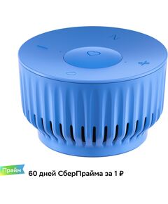 Купить Умная колонка Sber Boom Mini Салют голубой 5W 1.0 BT/Wi-Fi [SBDV-00095L], изображение 2 в интернет-магазине Irkshop.ru