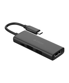 Купить Разветвитель A4-Tech DST-40C 2 порта USB-C, серый в интернет-магазине Irkshop.ru