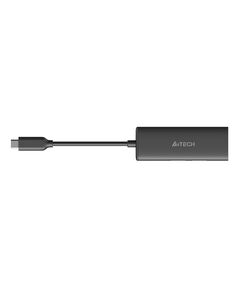 Купить Разветвитель A4-Tech DST-40C 2 порта USB-C, серый, изображение 8 в интернет-магазине Irkshop.ru