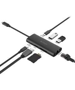 Купить Разветвитель A4-Tech DST-80C 2 порта USB-C, серый, изображение 8 в интернет-магазине Irkshop.ru