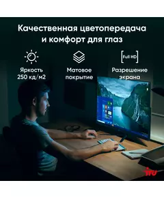 Купить Моноблок iRU 23IM 23.8" Full HD i5 12450H (2) 16Gb SSD512Gb UHDG 730 noOS GbitEth WiFi BT 120W Cam черный [1994786], изображение 30 в интернет-магазине Irkshop.ru