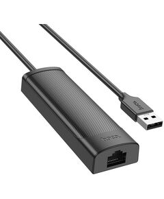 Купить Разветвитель USB Hoco HB42 3 порта, черный в интернет-магазине Irkshop.ru