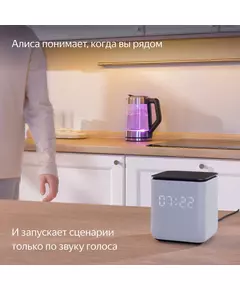 Купить Умная колонка Яндекс Станция Миди Алиса оранжевый 24W 1.0 BT/Wi-Fi 10м [YNDX-00054ORG], изображение 11 в интернет-магазине Irkshop.ru