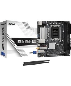 Купить Материнская плата ASRock B760M-ITX/D4 WIFI LGA1700 Intel B760 2xDDR4 mini-ITX AC97 8ch(7.1) GbLAN+VGA+HDMI+DP, изображение 6 в интернет-магазине Irkshop.ru