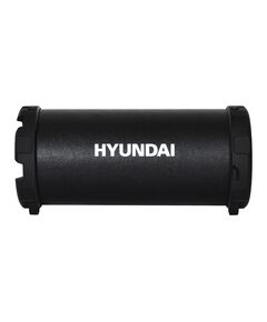 Купить Колонка портативная Hyundai H-PAC220 черный/голубой 10W 1.0 BT/3.5Jack/USB в интернет-магазине Irkshop.ru