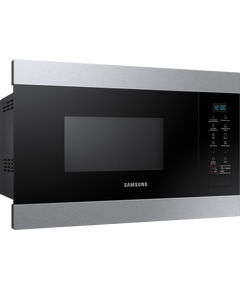 Купить Встраиваемая микроволновая печь Samsung MG22M8074AT/BW 595x380x320 мм, 22 л., сенсорное управление, тип дверцы - кнопка, гриль, цвет - нержавеющая сталь, изображение 3 в интернет-магазине Irkshop.ru