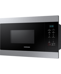 Купить Встраиваемая микроволновая печь Samsung MG22M8074AT/BW 595x380x320 мм, 22 л., сенсорное управление, тип дверцы - кнопка, гриль, цвет - нержавеющая сталь, изображение 4 в интернет-магазине Irkshop.ru