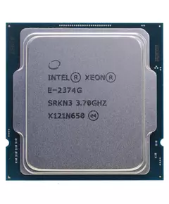 Купить Процессор Intel Xeon E-2374G 3.7-5.0GHz/8MB/4c/8t/80W/UHD Graphics P750/LGA1200 OEM [SRKN3] в интернет-магазине Irkshop.ru