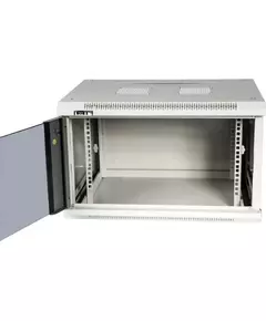 Купить Шкаф настенный Lanmaster TWT-CBWPG-12U-6x6-GY серия Pro, 12U 600x600, стеклянная дверь, изображение 2 в интернет-магазине Irkshop.ru