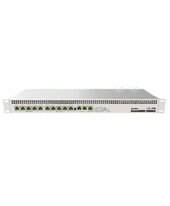 Купить Маршрутизатор Mikrotik RB1100X4 RouterBOARD Annapurna Alpine AL21400 Cortex A15 CPU (4-cores, 1.4GHz per core), 1GB RAM, 13xGbit LAN, RouterOS L6, 1U rackmount, Dual PSU в интернет-магазине Irkshop.ru