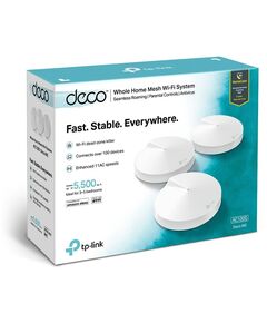 Купить Бесшовный Mesh роутер TP-Link Deco M5(3-pack) AC1300 10/100/1000BASE-TX белый, изображение 4 в интернет-магазине Irkshop.ru