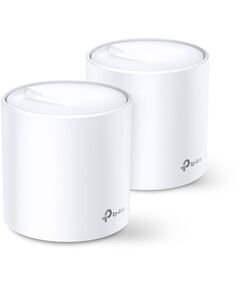 Купить Домашняя Mesh Wi-Fi система TP-Link Deco X60(2-pack) AX3000, Wi-Fi 6, 2402 Мбит/с (4 потока) на 5 ГГц и 574 Мбит/с (2 потока) на 2,4 ГГц, 2 гигабитных порта на каждом модуле, поддержка OFDMA, MU-MIMO, бесшовный роуминг 802.11k/v/r, изображение 5 в интернет-магазине Irkshop.ru