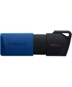 Купить Флеш-диск Kingston DataTraveler Exodia M 64GB USB3.0 черный/синий [DTXM/64GB] в интернет-магазине Irkshop.ru