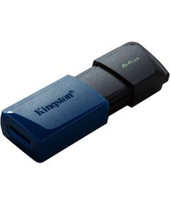 Купить Флеш-диск Kingston DataTraveler Exodia M 64GB USB3.0 черный/синий [DTXM/64GB], изображение 2 в интернет-магазине Irkshop.ru