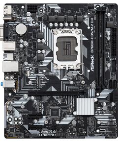 Купить Материнская плата ASRock B760M-HDV/M.2 D4 Soc-1700 Intel B760 2xDDR4 mATX AC97 8ch(7.1) GbLAN RAID+VGA+HDMI+DP, изображение 2 в интернет-магазине Irkshop.ru