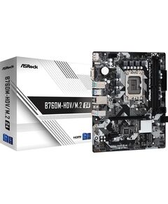 Купить Материнская плата ASRock B760M-HDV/M.2 D4 Soc-1700 Intel B760 2xDDR4 mATX AC97 8ch(7.1) GbLAN RAID+VGA+HDMI+DP, изображение 6 в интернет-магазине Irkshop.ru