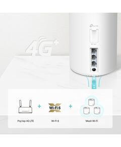 Купить Домашняя Mesh Wi-Fi система с поддержкой 4G+ TP-Link Deco X20-4G(1-pack) AX1800, изображение 5 в интернет-магазине Irkshop.ru