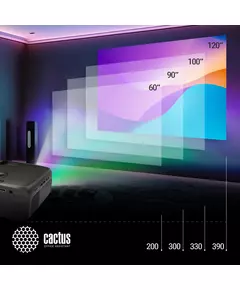 Купить Проектор Cactus CS-PRM.07B.WUXGA LCD, 3200Lm, 320Lm ANSI, 1920x1080, 1500:1, 50000 ч, 1xUSB, 3xHDMI, 1.16кг, изображение 6 в интернет-магазине Irkshop.ru