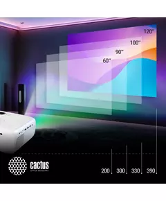 Купить Проектор Cactus CS-PRM.07WT.WUXGA LCD, 3200Lm, 320Lm ANSI, 1920x1080, 1500:1, 50000 ч, 1xUSB, 3xHDMI, 1.16кг, изображение 6 в интернет-магазине Irkshop.ru