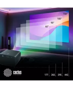 Купить Проектор Cactus CS-PRC.05B.WUXGA-A LCD, 7500Lm, 750Lm ANSI, 1920x1080, 1000:1, 50000 часов, 2xUSB, 2xHDMI, 1.78кг, изображение 10 в интернет-магазине Irkshop.ru