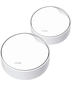 Купить Бесшовный Mesh роутер TP-Link Deco X50-PoE(2-Pack) AX3000 1000/2500BASE-T белый в интернет-магазине Irkshop.ru