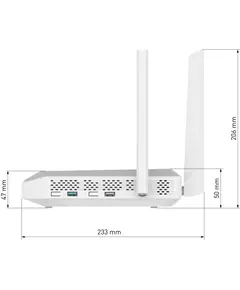 Купить Роутер беспроводной Keenetic Peak KN-2710 + KN-3311 AC2600 10/100/1000BASE-TX/SFP/4g ready серый, изображение 17 в интернет-магазине Irkshop.ru