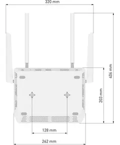 Купить Роутер беспроводной Keenetic Peak KN-2710 + KN-3311 AC2600 10/100/1000BASE-TX/SFP/4g ready серый, изображение 18 в интернет-магазине Irkshop.ru