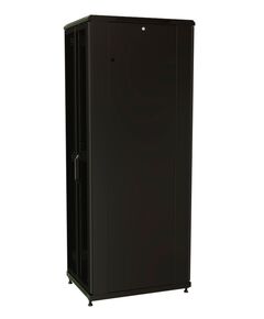 Купить Шкаф коммутационный напольный WRLINE WR-TT-2266-DD-RAL9004 22U 600x600мм пер.дв.перфор.2ств. задн.дв.перфор.2-хст. 2 бок.пан. направл.под винты 800кг черный 510мм 1166мм IP20 сталь, изображение 3 в интернет-магазине Irkshop.ru