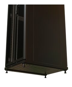 Купить Шкаф коммутационный напольный WRLINE WR-TT-2766-DD-RAL9004 27U 600x600мм пер.дв.перфор.2ств. задн.дв.перфор.2-хст. 2 бок.пан. направл.под винты 800кг черный 510мм 1388мм IP20 сталь, изображение 3 в интернет-магазине Irkshop.ru