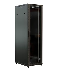 Купить Шкаф коммутационный напольный WRLINE WR-TT-4768-AS-RAL9004 47U 600x800мм пер.дв.стекл задн.дв.стал.лист 2 бок.пан. 800кг черный 710мм 2277мм IP20 сталь, изображение 5 в интернет-магазине Irkshop.ru