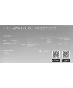 Купить Бесшовный Mesh роутер Asus ZenWiFi XD5 (W-2-PK) AX3000 10/100/1000 белый, изображение 13 в интернет-магазине Irkshop.ru