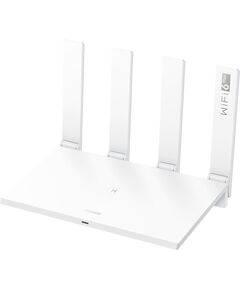 Купить Роутер беспроводной Huawei WiFi AX3 WS7100-25 AX3000 10/100/1000BASE-T белый [53030ADU] в интернет-магазине Irkshop.ru