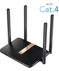 Купить Роутер беспроводной Cudy LT500D AC1200 10/100BASE-TX/4G cat. 4 черный, изображение 4 в интернет-магазине Irkshop.ru