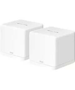 Купить Бесшовный Mesh роутер Mercusys Halo H60X(2-pack) AX1500 10/100/1000BASE-TX белый в интернет-магазине Irkshop.ru