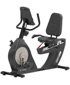 Велотренажеры: Горизонтальный велотренажер UNIX Fit B-1250 PRO 7" LCD фотографии