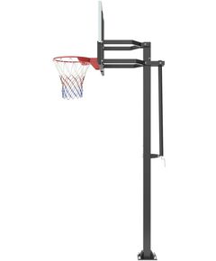 Баскетбол: Баскетбольная стойка стационарная UNIX line B-Stand-PC 54"x32" R45 H230-305 см фотографии