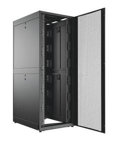 Купить Шкаф коммутационный напольный C3 Solutions C3.RF4803 48U 750x1050мм пер.дв.перфор. задн.дв.перфор. 2 бок.пан. направл.под закл.гайки 1130кг черный в интернет-магазине Irkshop.ru