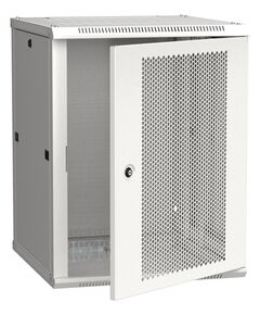 Купить Шкаф коммутационный Linea W настенный ITK LWR3-12U66-PF 12U 600x600мм пер.дв.перфор. 90кг серый 500мм 200град. 635мм IP00 IK10 сталь в интернет-магазине Irkshop.ru