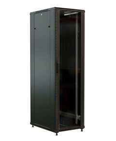 Купить Шкаф коммутационный напольный WRLINE WR-TT-3268-AS-RAL9004 32U 600x800мм пер.дв.стекл задн.дв.стал.лист 2 бок.пан. 800кг черный 710мм 1610мм IP20 сталь в интернет-магазине Irkshop.ru