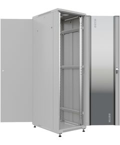 Купить Шкаф серверный Премиум напольный NTSS NTSS-R42U6080GS 42U 600x800мм пер.дв.стекл металл 900кг серый 710мм 87.7кг 1987мм IP20 сталь, изображение 5 в интернет-магазине Irkshop.ru