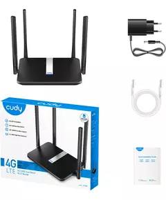 Купить Роутер беспроводной Cudy LT500 AC1200 10/100BASE-TX/4G cat.4 черный, изображение 5 в интернет-магазине Irkshop.ru