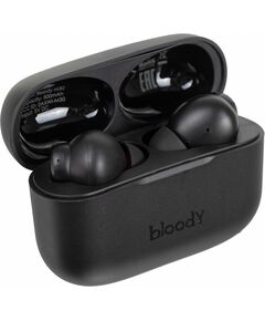 Купить Гарнитура внутриканальные A4-Tech Bloody M30 BLACK беспроводные bluetooth в ушной раковине черный, изображение 6 в интернет-магазине Irkshop.ru