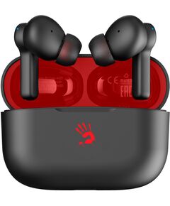 Купить Гарнитура внутриканальные A4-Tech Bloody M30 BLACK+RED беспроводные bluetooth в ушной раковине черный/красный в интернет-магазине Irkshop.ru