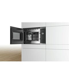 Купить Встраиваемая микроволновая печь BOSCH BEL554MS0 25л. 900Вт черный/нержавеющая сталь, изображение 4 в интернет-магазине Irkshop.ru