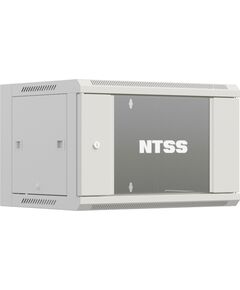 Купить Шкаф коммутационный Премиум настенный NTSS NTSS-W6U6045GS-2 6U 600x450мм пер.дв.стекл 60кг серый 365мм 16кг 220град. 370мм IP20 сталь, изображение 2 в интернет-магазине Irkshop.ru