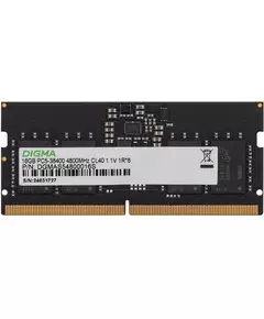 Купить Модуль памяти Digma 16Gb DDR5 4800MHz PC5-38400 CL40 SO-DIMM 262-pin 1.1В single rank RTL [DGMAS54800016S], изображение 4 в интернет-магазине Irkshop.ru