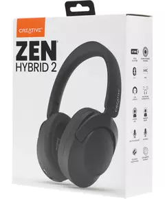 Купить Гарнитура мониторные Creative Zen Hybrid 2 1.2м черный беспроводные bluetooth оголовье [51EF1140AA001], изображение 7 в интернет-магазине Irkshop.ru